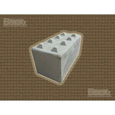 BBloxx-Betonblock: 12.6.6. || Beton-Legostein, Stapelblock