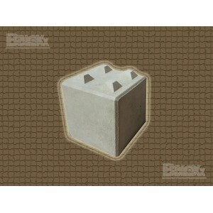 BBloxx-Betonblock: 6.6.6. || Beton-Legostein, Stapelblock