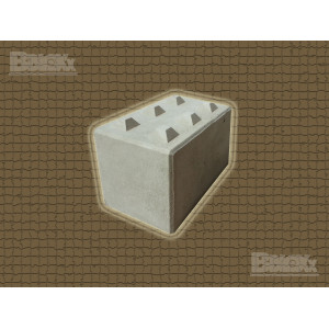 BBloxx-Betonblock: 9.6.6. || Beton-Legostein, Stapelblock